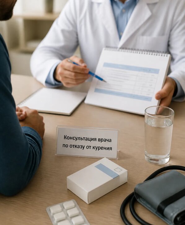 Консультация врача по отказу от курения для взрослых в Екатеринбурге